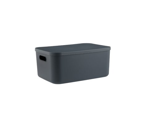 12lt Mars Charcoal high plus handle & lid
