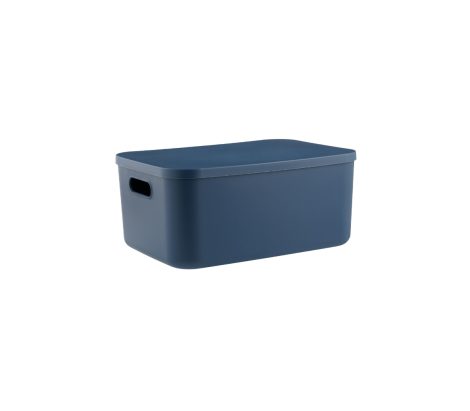12lt Mars Naval Blue high plus handle & lid
