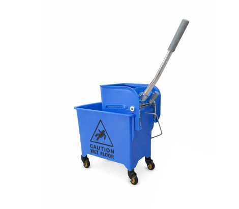 20lt ECONO SINGLE BUCKET & WRINGER – BLUE