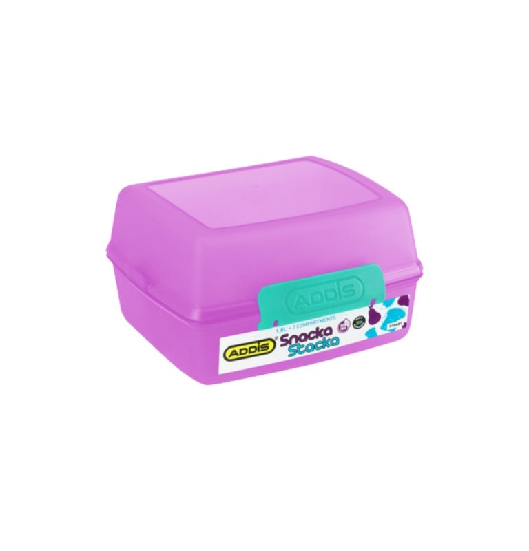 Addis Snacka Stacka Lunch Box Ass - Mambos Online Store