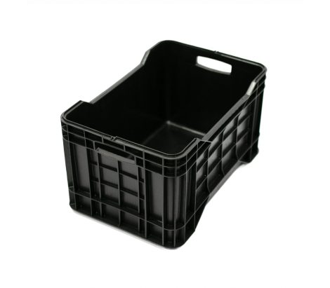 Agri Picking Crate – Solid Base Black Recycled-2