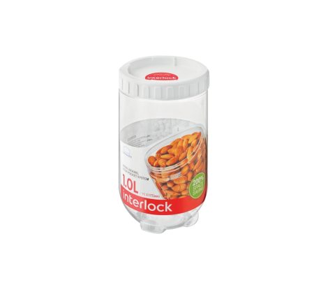 Interlock 1lt with White Lid