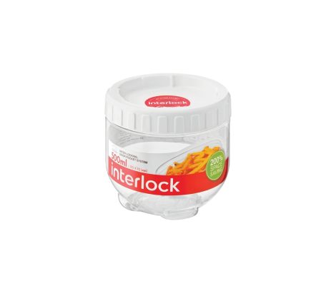 Interlock 500ml with White Lid