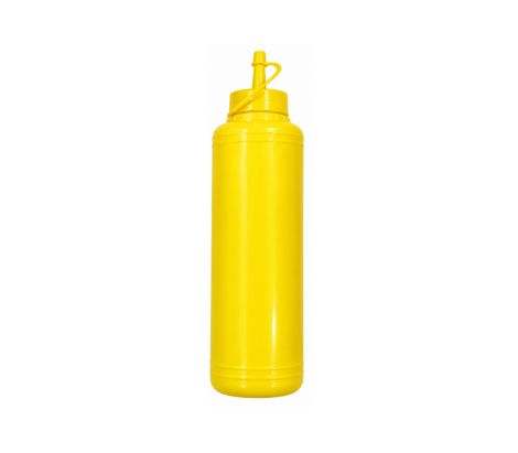 Plastic Sauce Bottle 500ml YELLOW – single