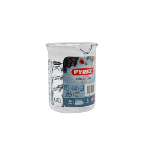Pyrex kitchen lab measuring glass 750ml