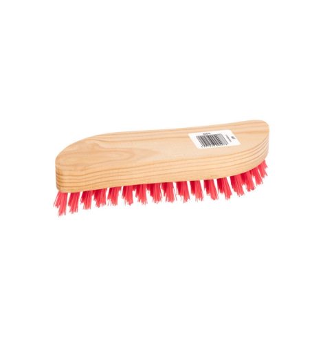 SCRUBBING BRUSH 190mm (S- SHAPE WOODEN)