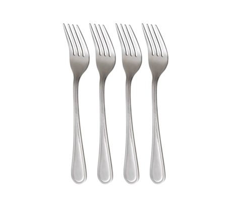 St James Cutlery Bristol table forks Stainless Steel 4 Pack