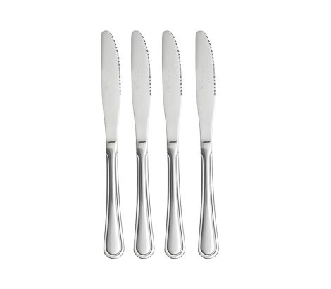 St James Cutlery Bristol table knives Stainless Steel 4 Pack