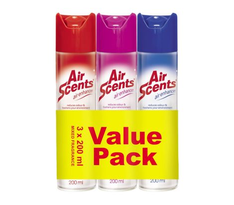 Triple Pack Aerosol Mixed 200ml x 3