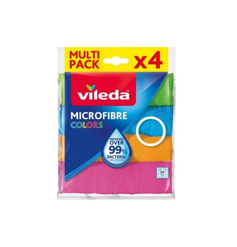 VILEDA Microfiber CL Cloths 4PC