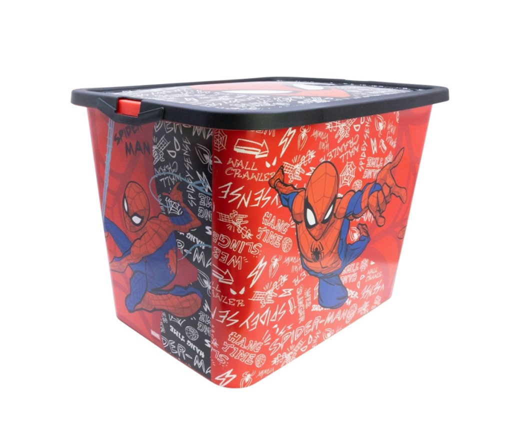 Storage Click Box - Spiderman 23L - Mambos Online Store