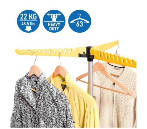 Clothes Drying Stand For Hanging – Portable Garment Drying Rack