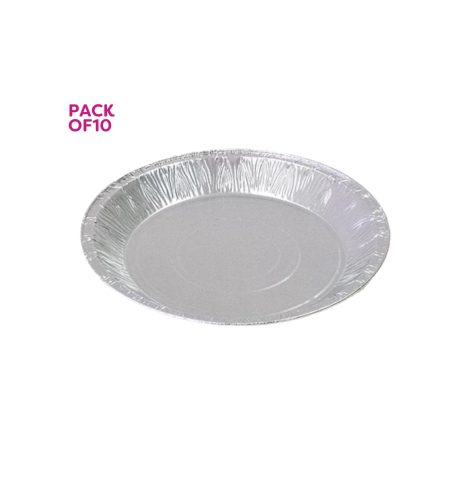 3001 Round foil tray 400ml-10’s