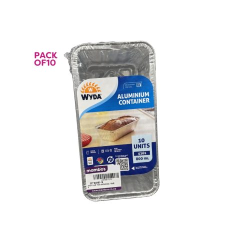 4161 Loaf Foil containers -10’s 4161 Loaf Foil containers -10’s