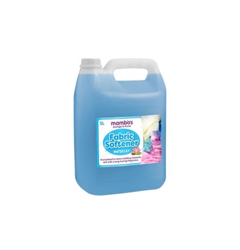 MAMBOS 5LT FABRIC SOFTENER AQUA LILLY