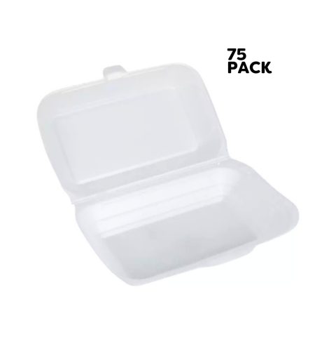 S-20 Snack Box no div white (75PK)