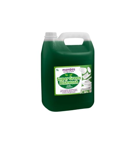 MAMBOS 5LT SUPER GREEN DISHWASH LEMON