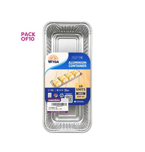 Swiss roll tray 400ml- 10’s