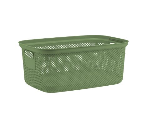 Laundry Basket Sage Grn