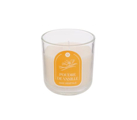 JJP Floa Glass Candle Vanilla 115g