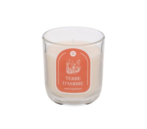 JJP Floa Glass Candle Amber 210g