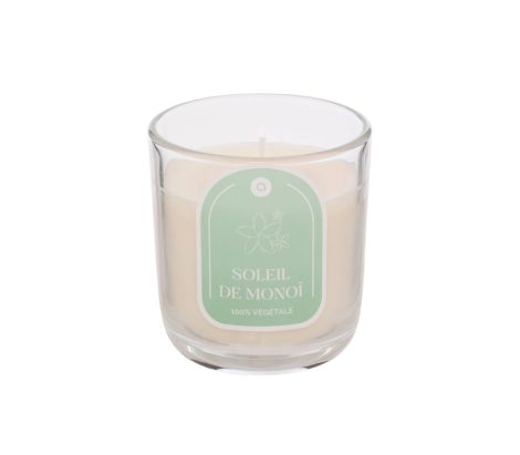 JJP Floa Glass Candle Monoi 210g