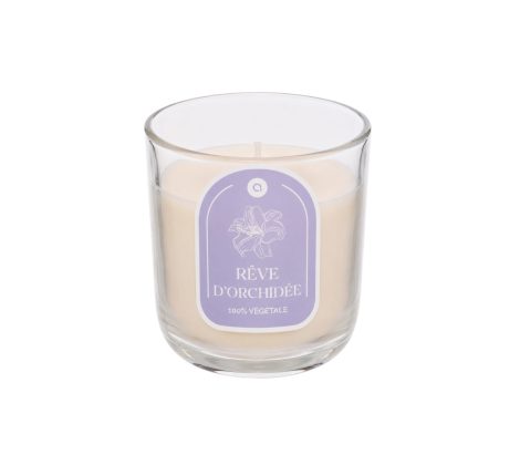 JJP Floa Glass Candle Orchid 210g