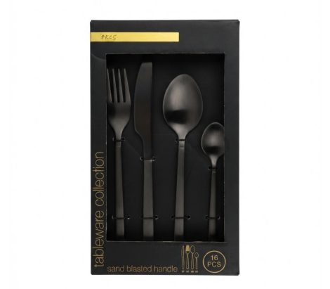 EH Cutlery Black S 16