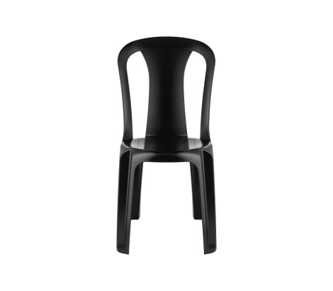 Jade Black Armless chair