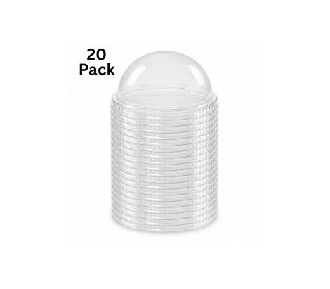 SLUSHIE DOME LID-20PC (without hole) SLUSHIE DOME LID-20PC (without hole)