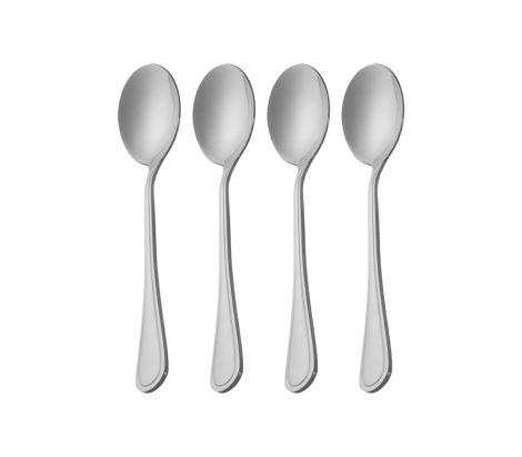 St James Cutlery Bristol soup spoon S/S 4pk