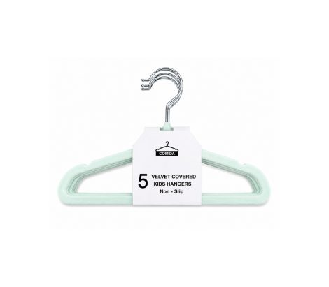 Hangers – Velvet – 5pc – blue