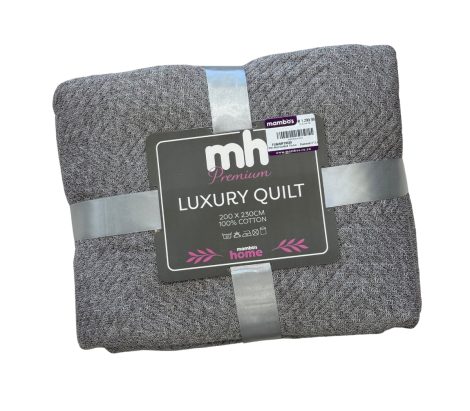HM Mist Quilted Throw | Diamond 2*2.3cm