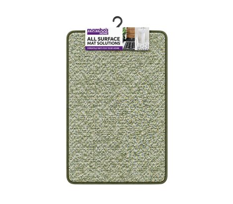 Bath Mat Melange Olive 5080cm