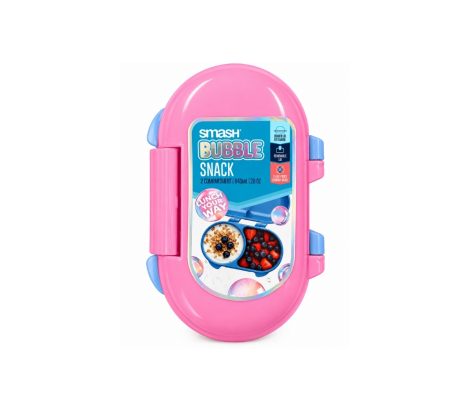 Bubble PP Snack Pink 2 Div