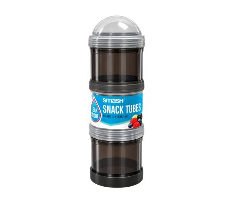 PP Triple Snack Tubes Leakproof Grey