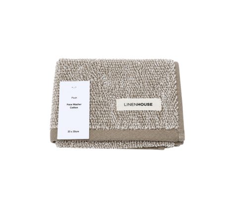 Plush Face Cloth oatmeal 33x33cm Plush Face Cloth oatmeal 33x33cm