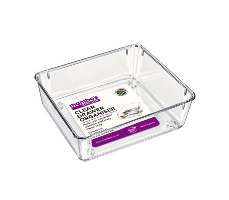 Clear Drawer Organiser 153x153x56mm